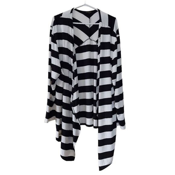 Attitude Striped Cardigan Size 3X - Picture 1 of 5